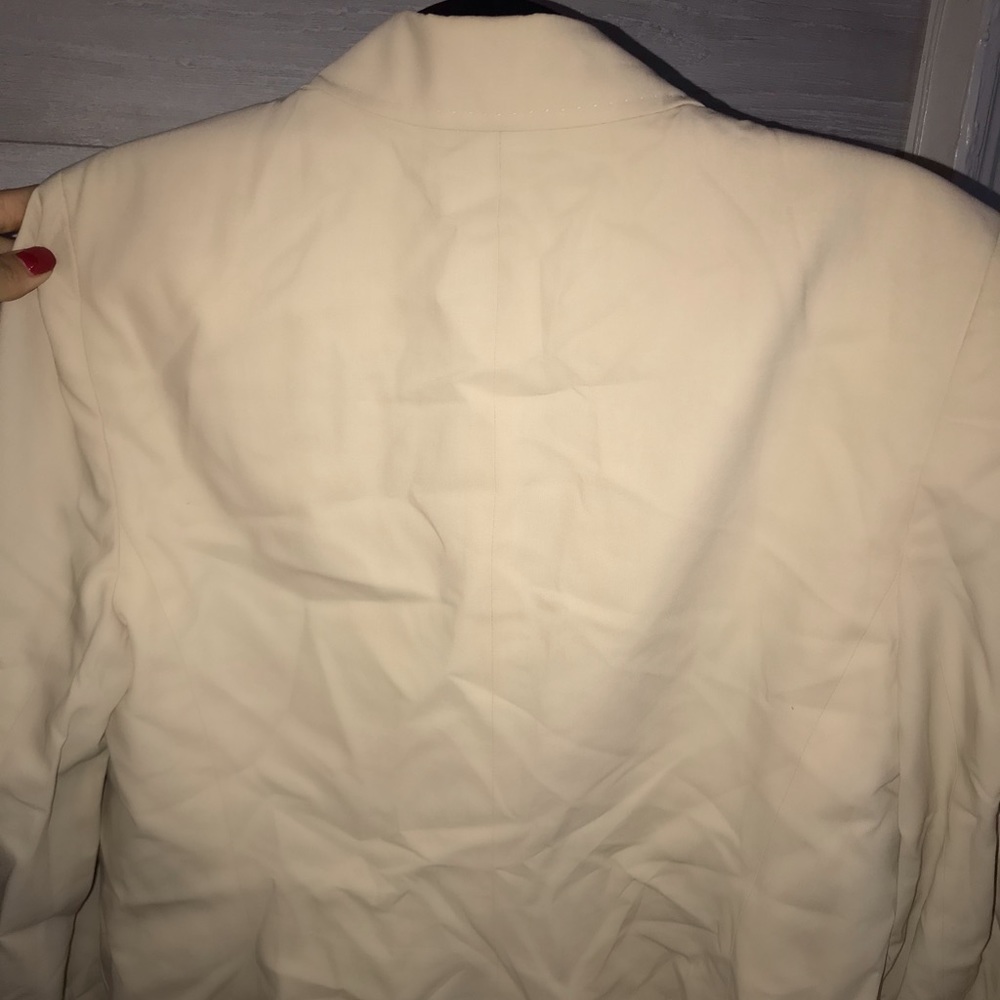 Beige Short Blazer - image 1